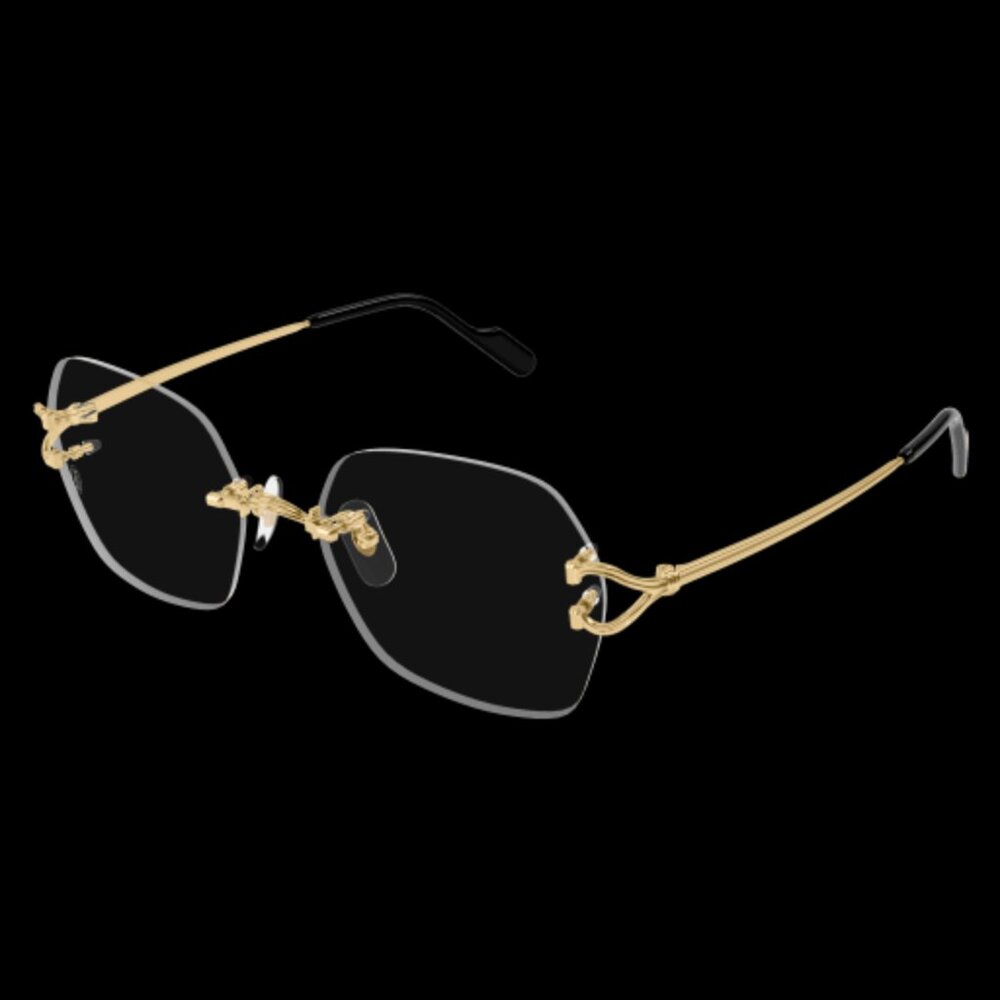 Cartier CT05640 COL 001 55/18 140MM 100% AUTHENTIC